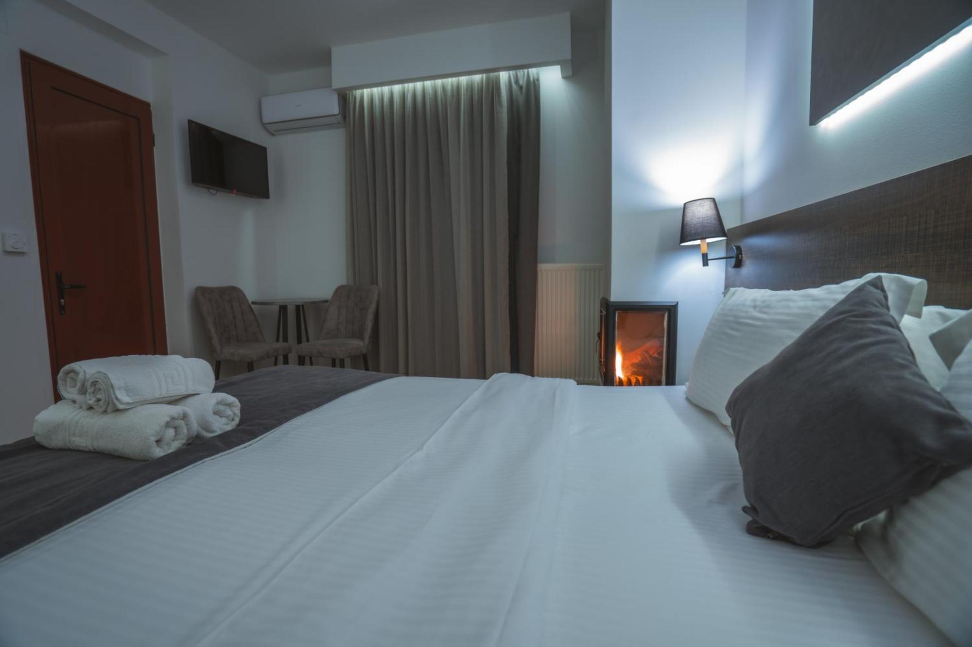 Alkyonis Hotel & Spa Káto Loutrákion الغرفة الصورة